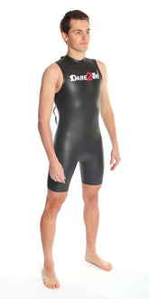 Mannen shortie wetsuit