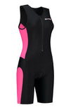 Femmes tri-suit noir-rose