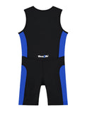 Kids tri-suit black-blue