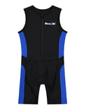 Kids tri-suit black-blue
