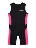 Kinder Trianzug Schwarz-Rosa