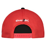Truckers cap zwart-rood