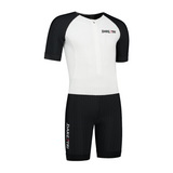 Womens Aero tri-suit white-black