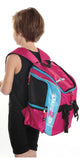 Transition backpack small pink-blue