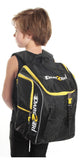 Transition backpack small black-yellow