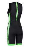 Women's coldmax tri-suit black-green