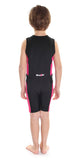 Kids tri-suit black-pink