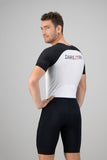 Mens Aero tri-suit white-black