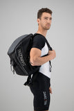 Transition backpack regular black-silver